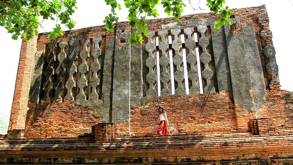 Vihan of Wat Mahathat, Ayutthaya.