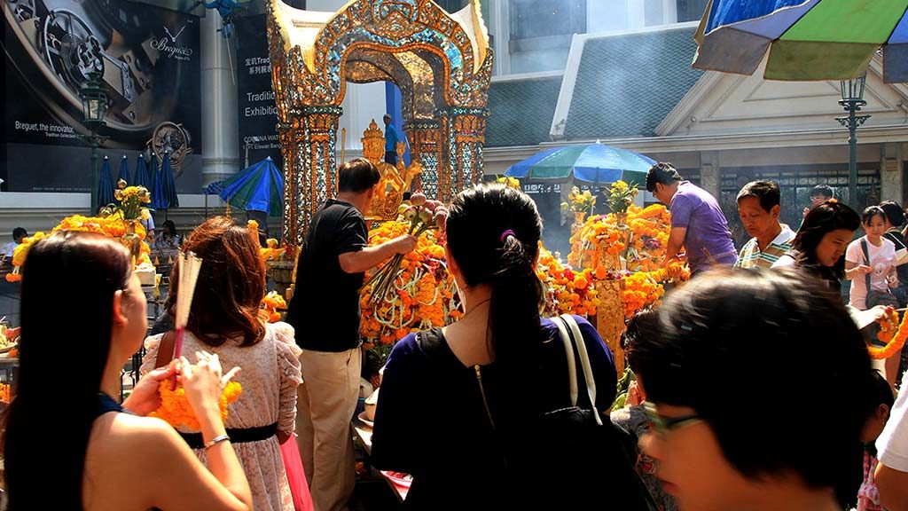 Erawan shrine, Bangkok.