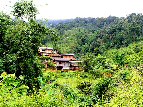 Karen village, Chiang Dao National Park.