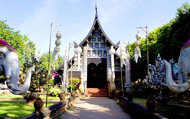 Lok Molee a wonderful monastery in Chiang Mai.