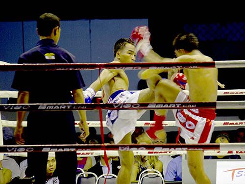 Combat of Muay Thai, Bangkok.