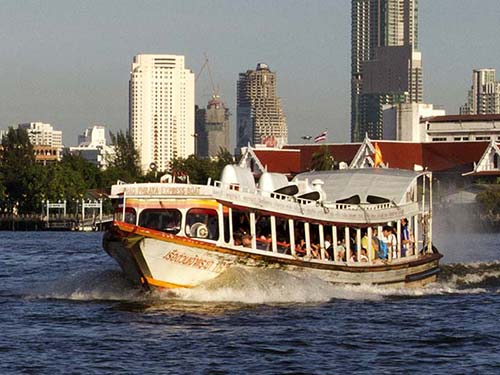 Chao Phraya Express Boat.