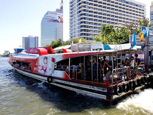 Chao Phraya Express Boat.
