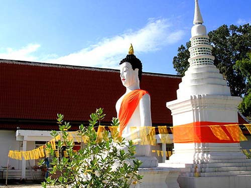 Buddhist monastery in Pai.