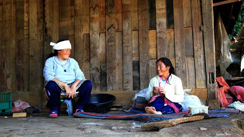 Hill tribes in Mae Hong Son.