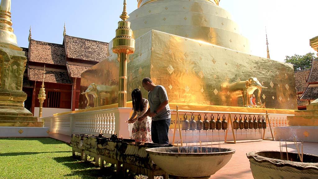 Wat Phra Singh, Chaing Mai.