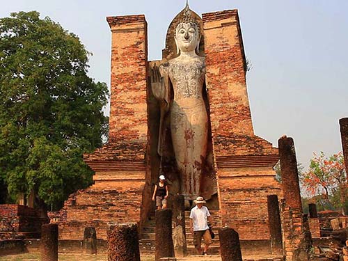 Mondop in the Wat Maha That, Sukhothai