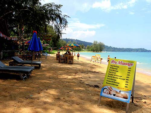 Playa de Khao Lak.