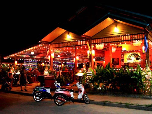 Restaurant in Khao Lak.