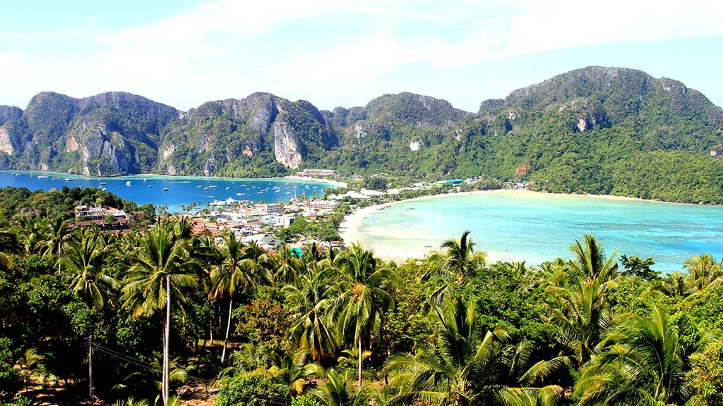 Koh Phi Phi Don island.