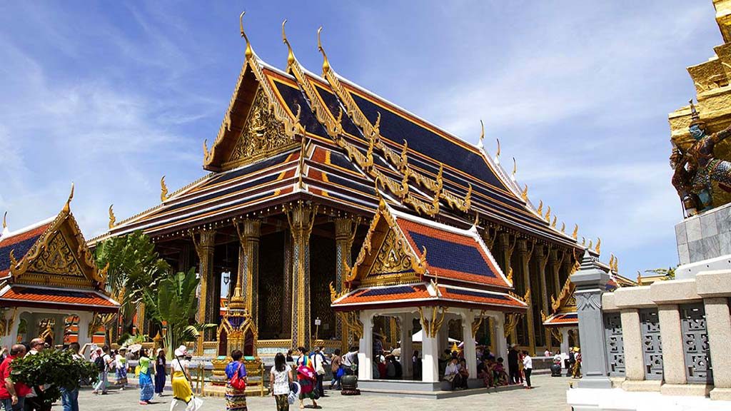 The Royal Monastery of the Emerald Buddha.
