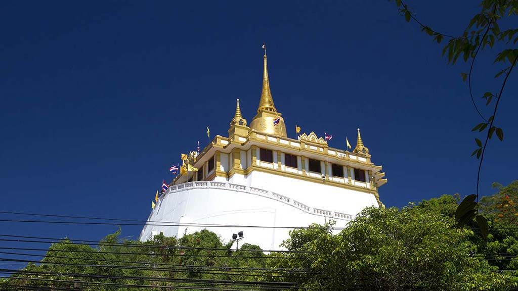 Golden Mountain and Wat Saket.